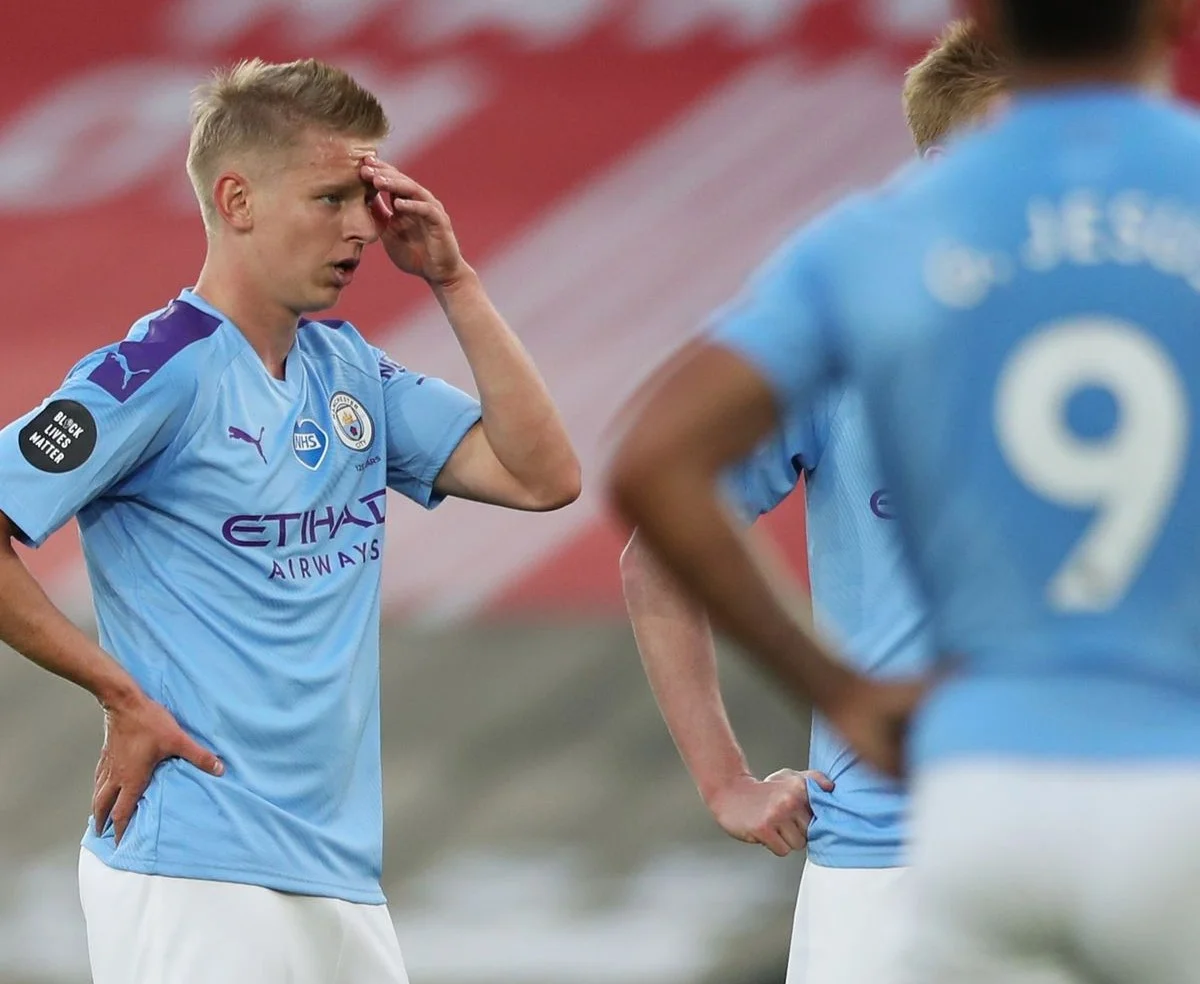 Зінченко в матчі Саутгемптон – Манчестер Сіті (1:0) 5 липня 2020 / фото manchestereveningnews.co.uk