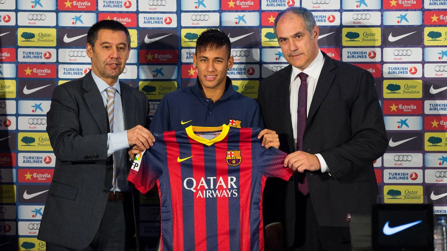 Презентація Неймара на Камп Ноу / ФК Барселона