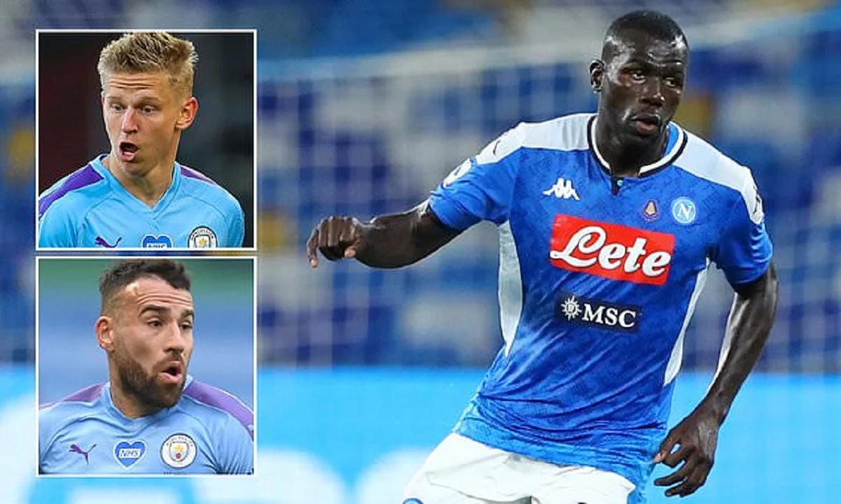 Кулибали, Зинченко и Отаменди / Daily Mail