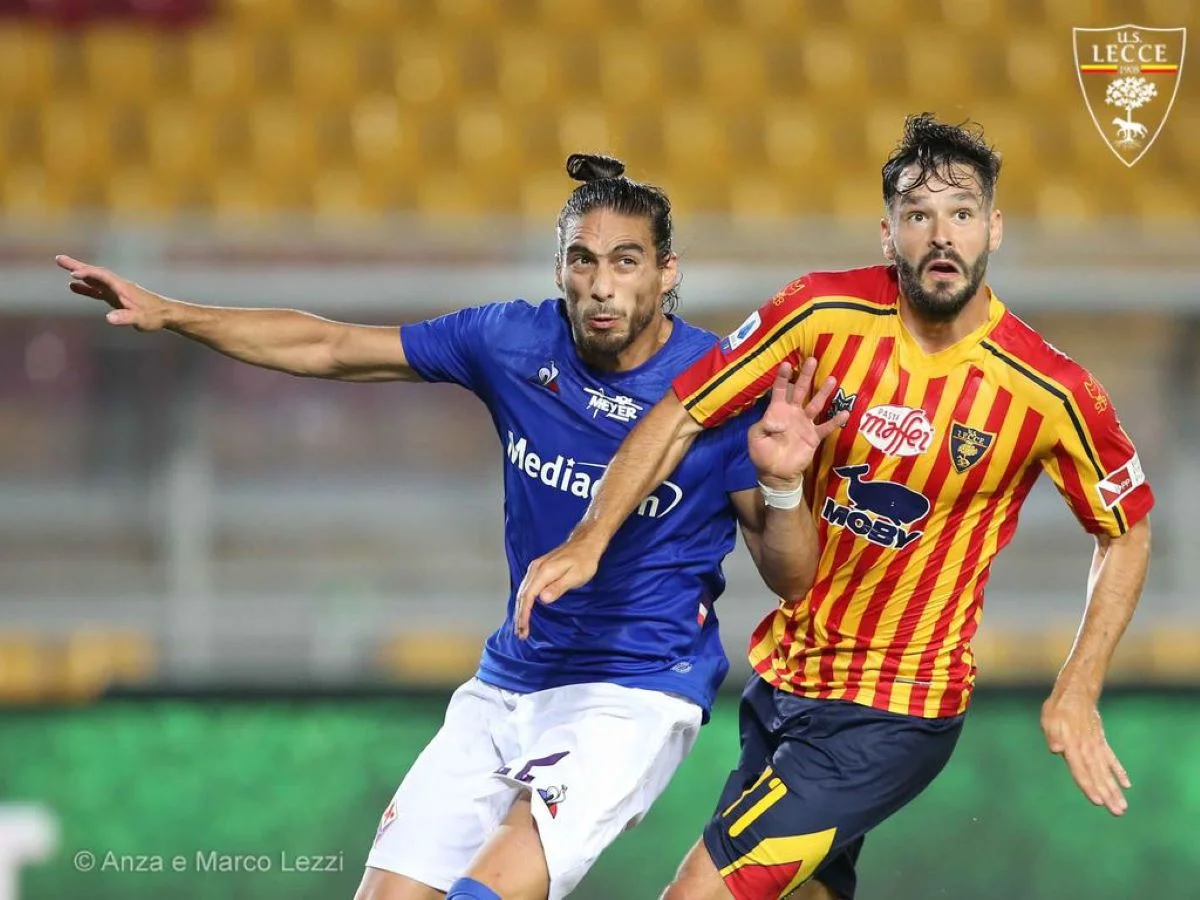 Євген Шахов забив у матчі Лечче – Фіорентина / фото Anza і Marco Lezzi