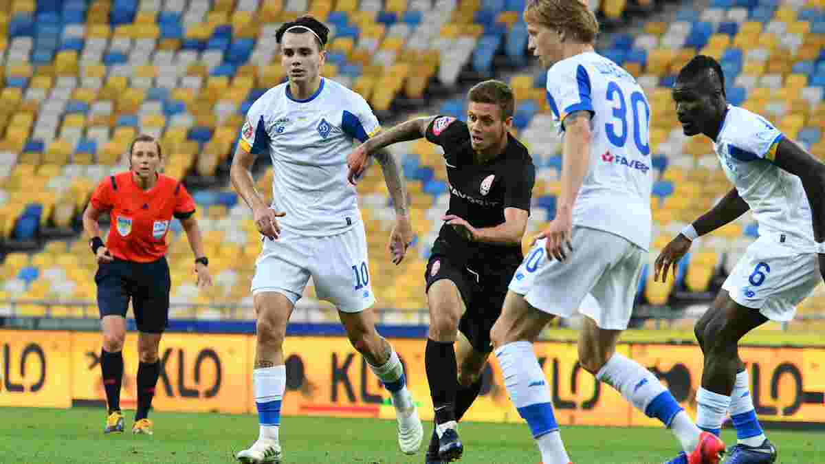 Динамо – Заря: Шапаренко назвал одноклубника, который добавил уверенности игре киевлян