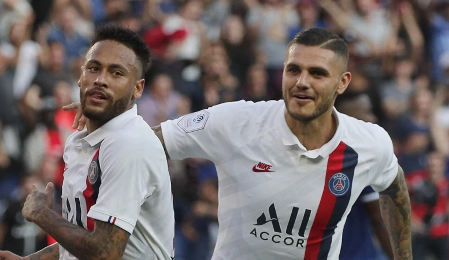 Неймар и Икарди / Фото ФК ПСЖ
