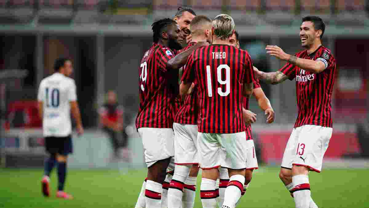 Ошибка голкипера и шикарный гол в девятку в видеообзоре матча Милан – Болонья – 5:1
