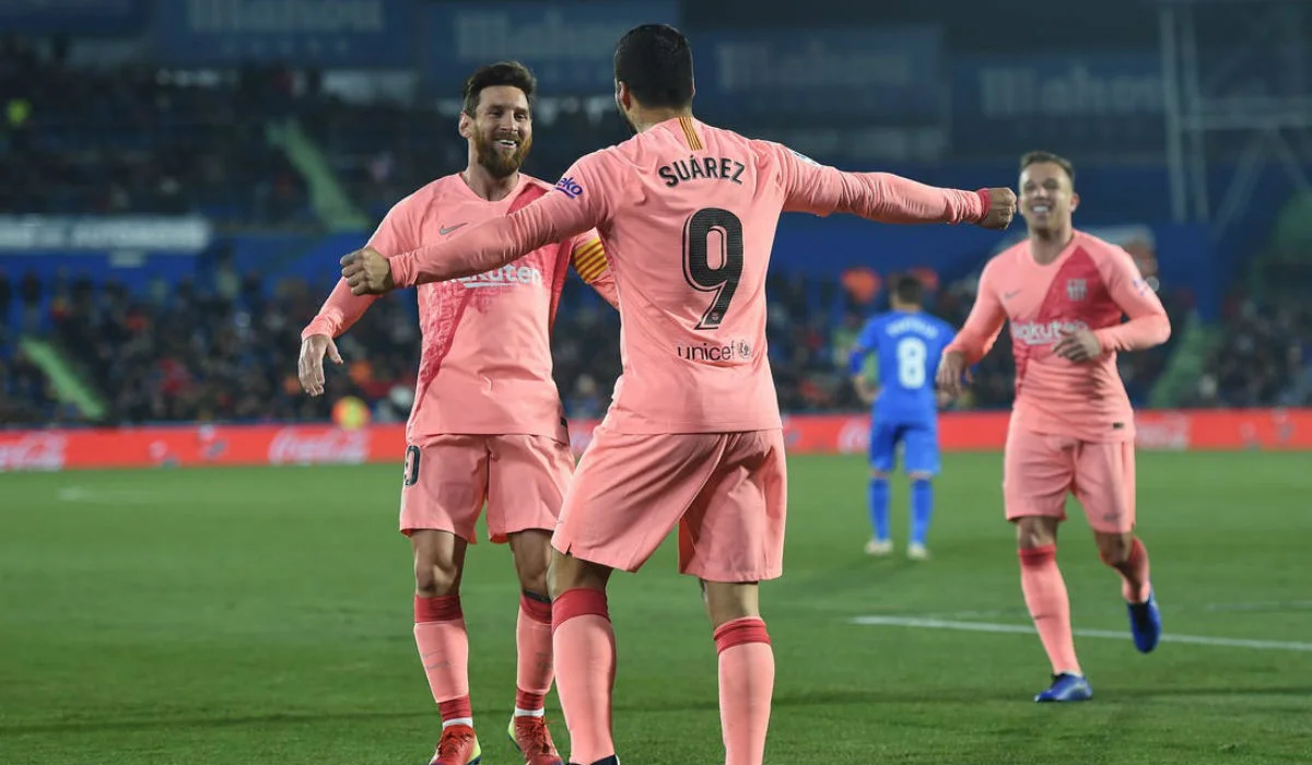 Лео Месси и Луис Суарес / ФК Барселона