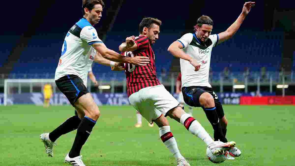 Слабая игра и нереализованный пенальти Малиновского в видеообзоре матча Милан – Аталанта – 1:1