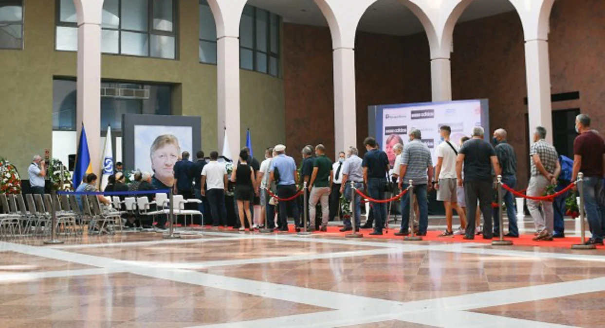 Прощание с Владимиром Лозинским / ФК Динамо Киев