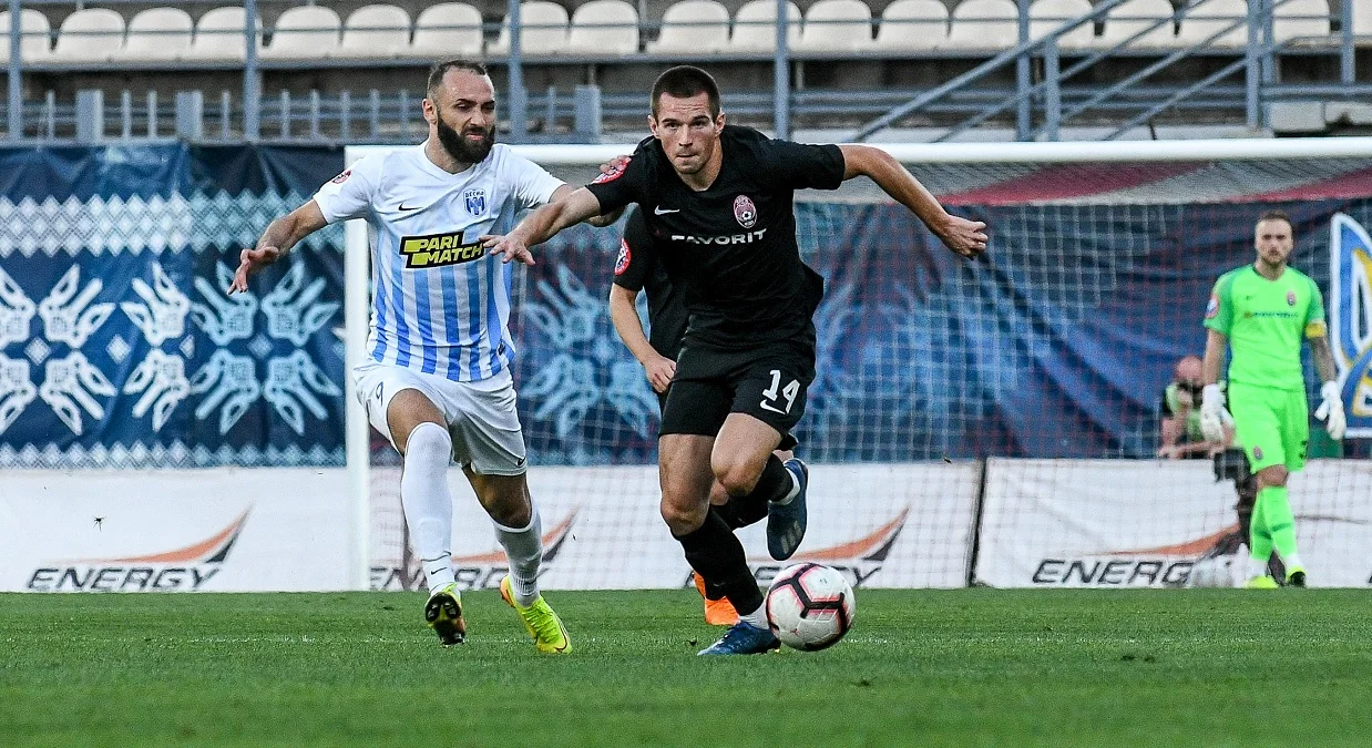 Богдан Михайличенко (справа) / ФК Заря