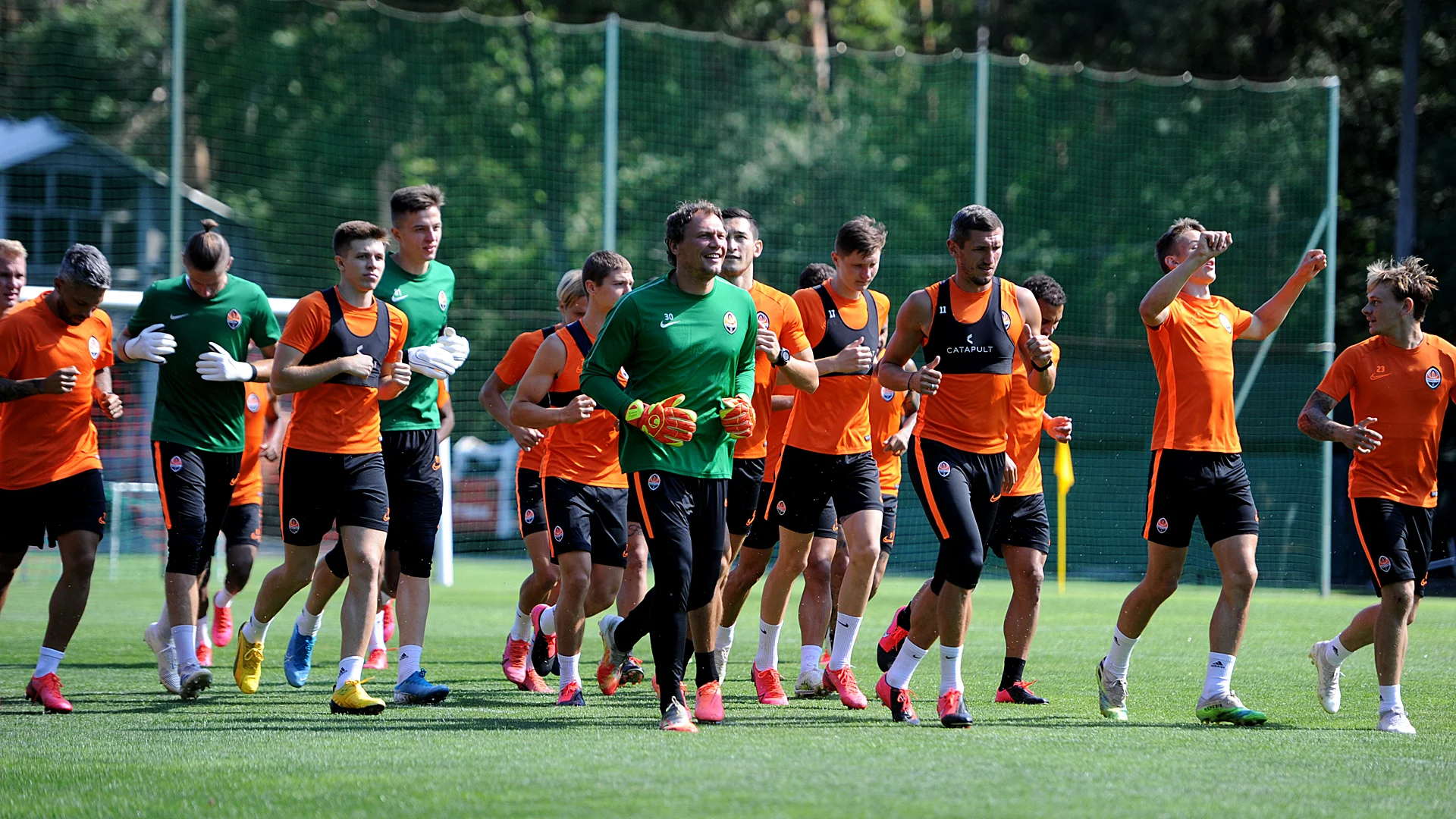 Тренування Шахтаря / Сайт клубу