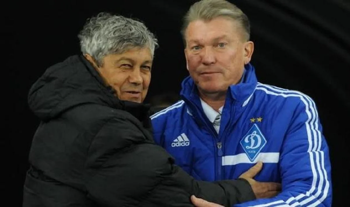 Мірча Луческу і Олег Блохін / Фото з відкритих джерел