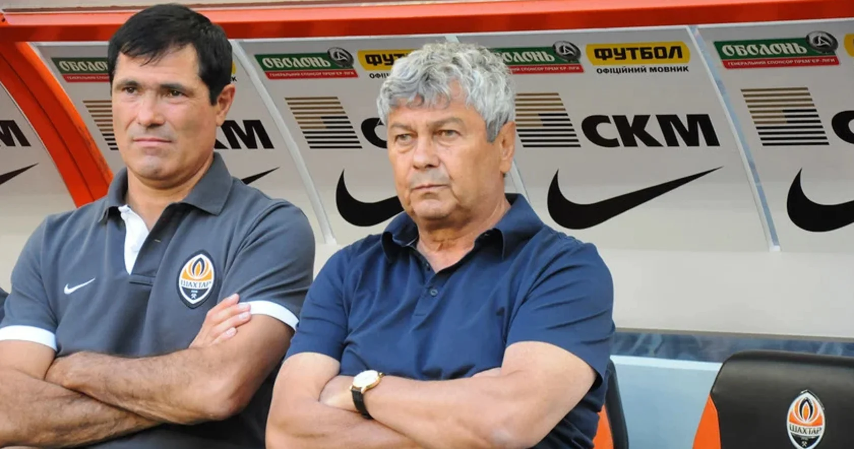 Олександр Спірідон та Мірча Луческу / Фото ФК Шахтар