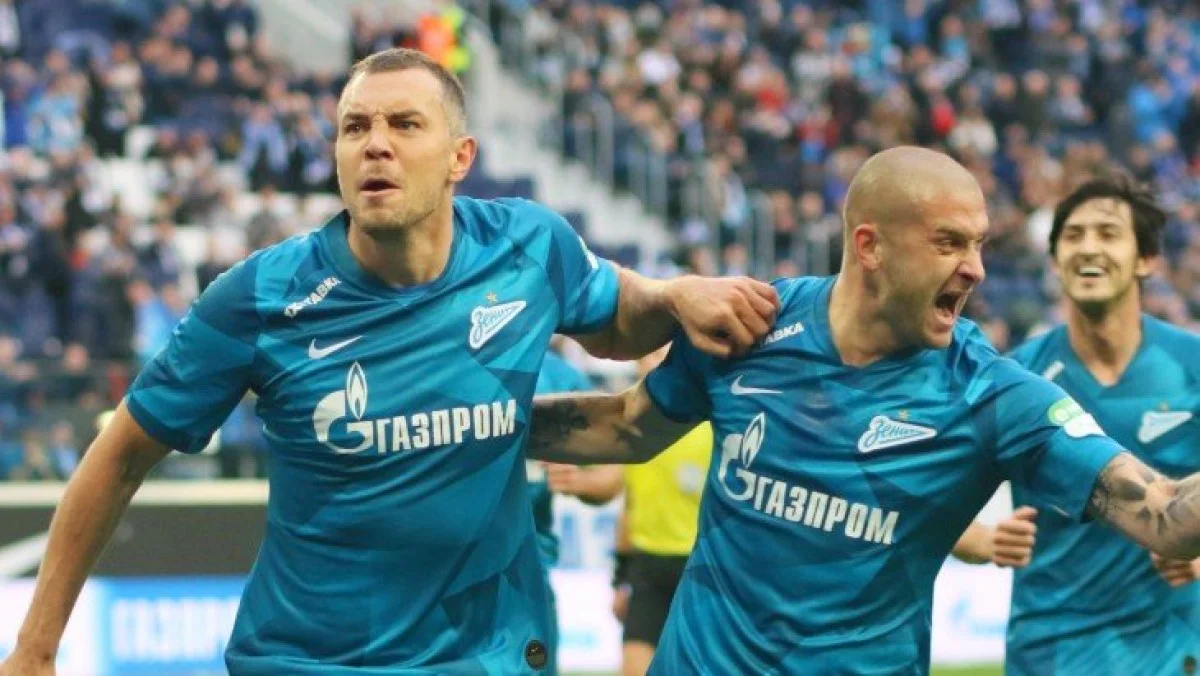 Дзюба та Ракицький / фото ФК Зеніт