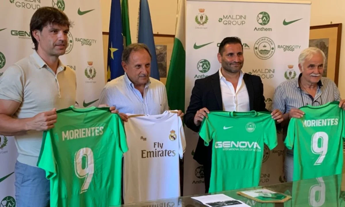 Фернандо Мор'єнтес / фото ФК Расінг Капрі