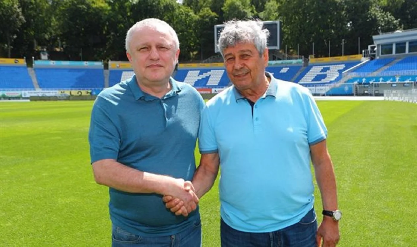 Ігор Суркіс та Мірча Луческу / Фото ФК Динамо