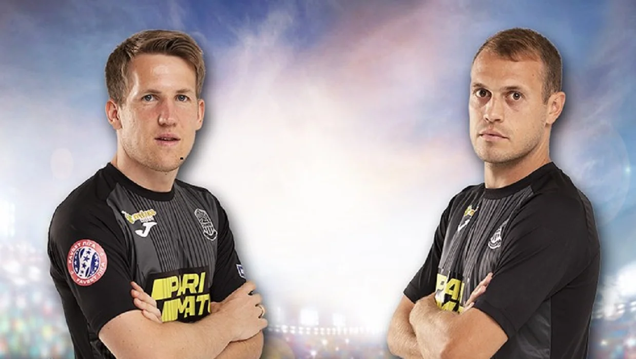 Виталий Балашов и Павел Ксенз / ФК Олимпик