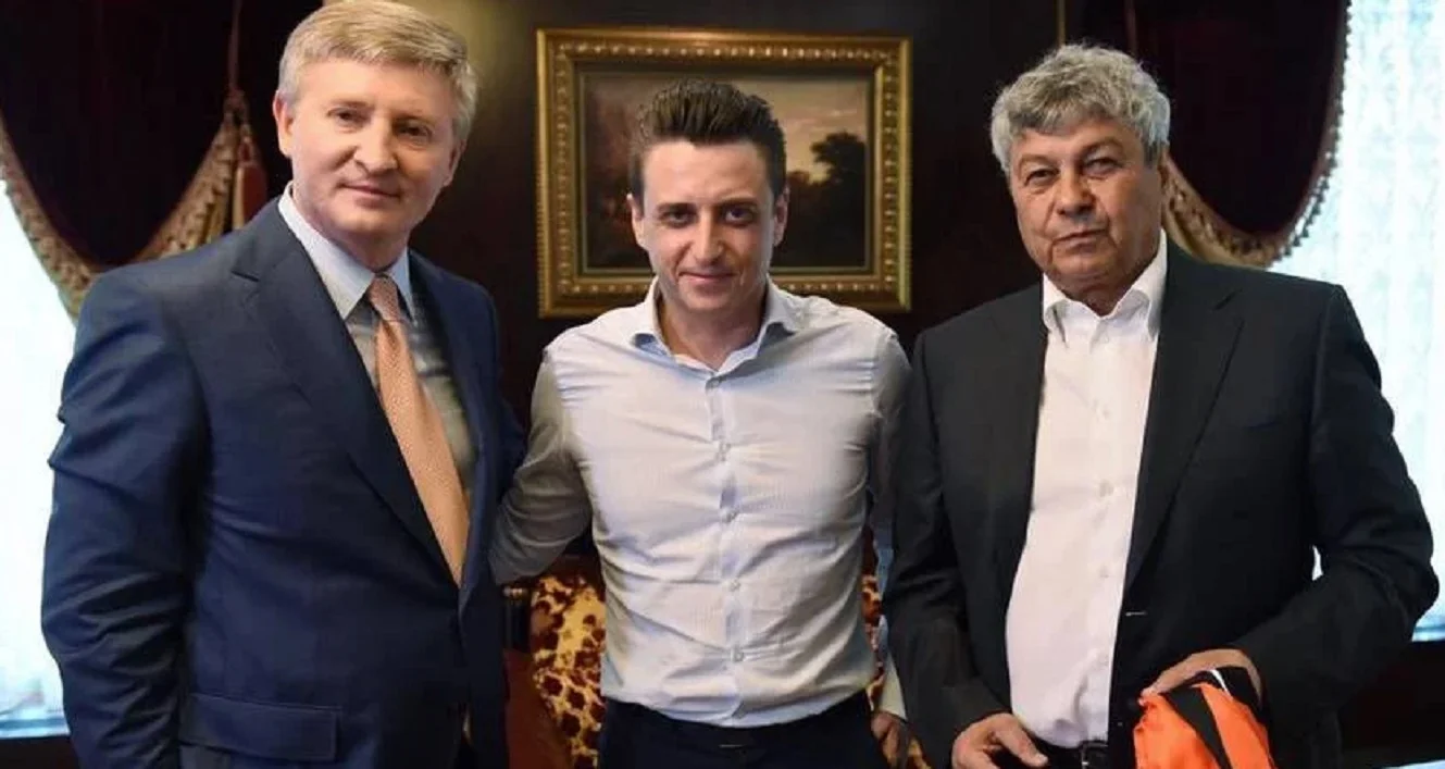 Ахметов, Денисов, Луческу / Фото ФК Шахтер