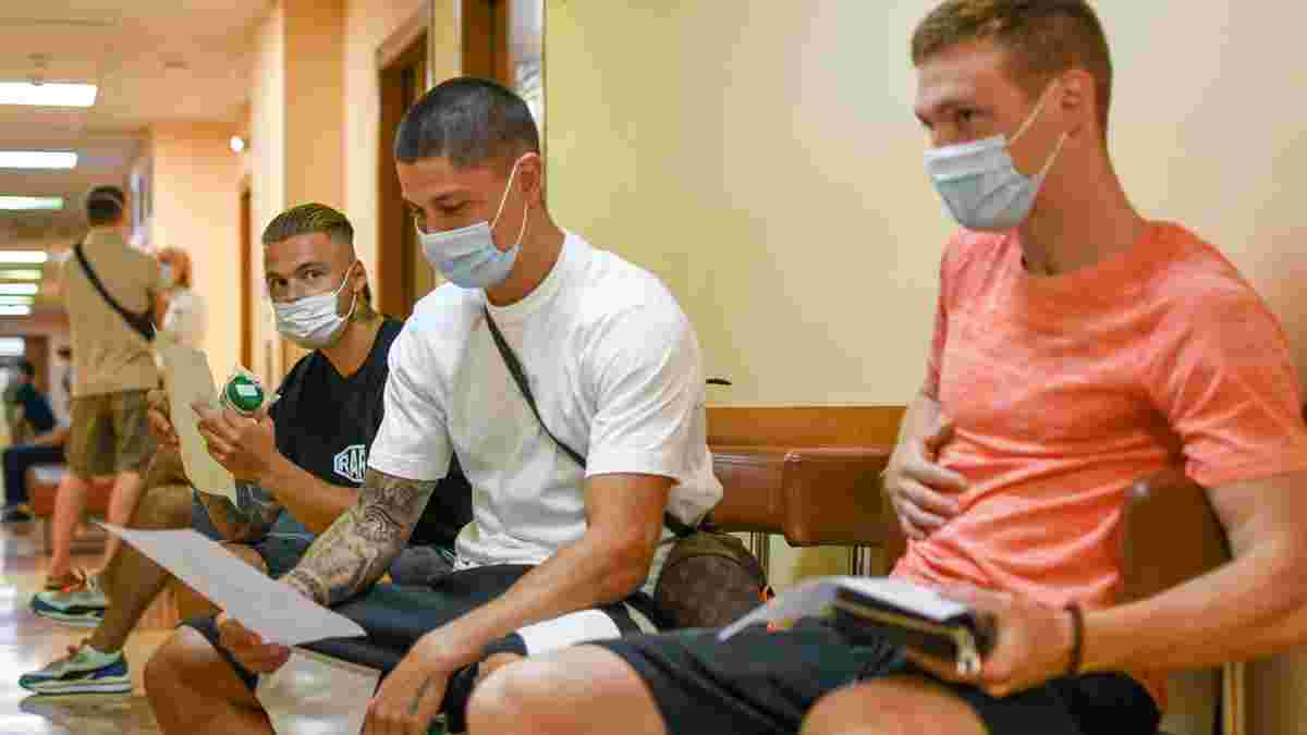 Динамо вийшло з відпустки – перша група гравців пройшла планове медобстеження