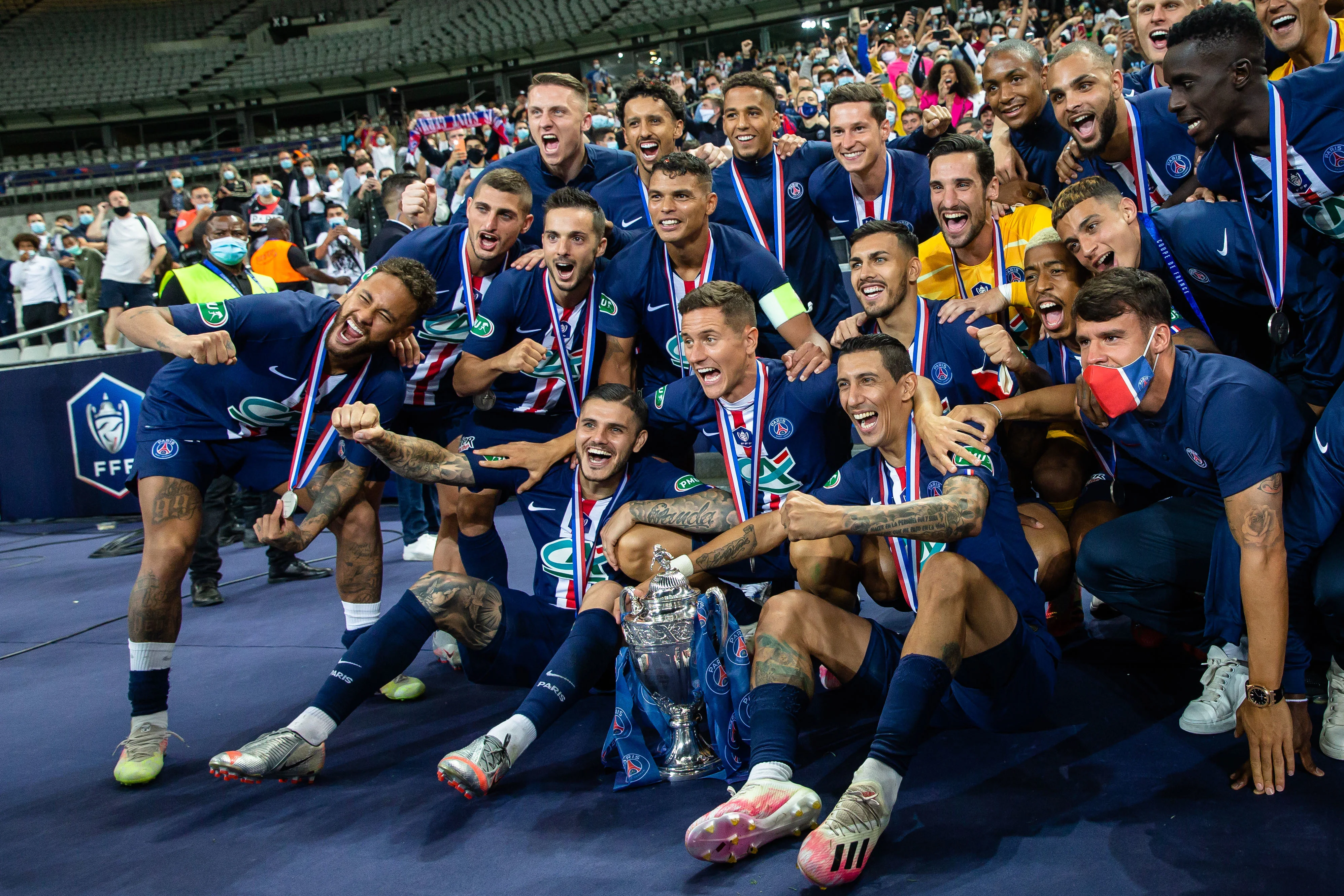 ПСЖ выиграл требл / PSG