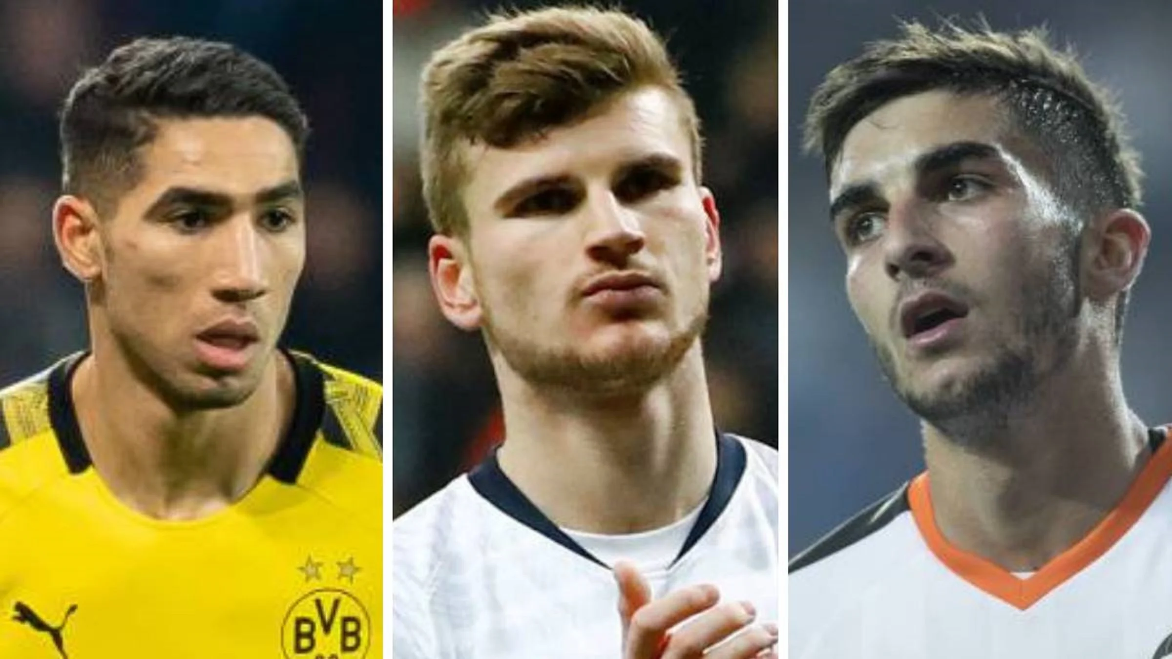 Ашраф, Вернер и Ферран сменили клубы