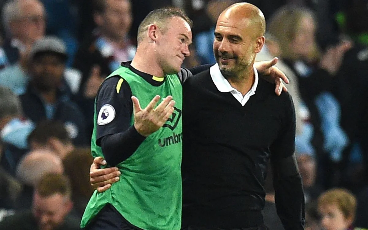 Вейн Руні та Пеп Гвардіола / фото із соцмереж