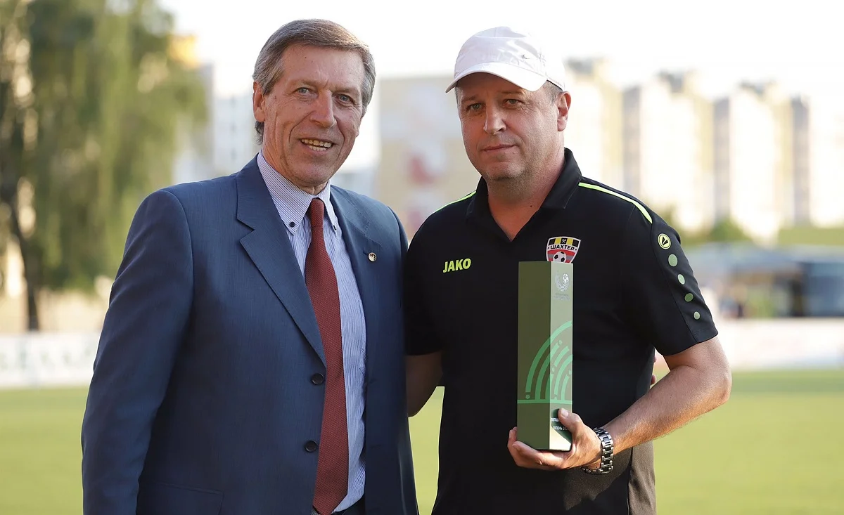 Юрий Вернидуб (справа) / фото: ФК Шахтер С