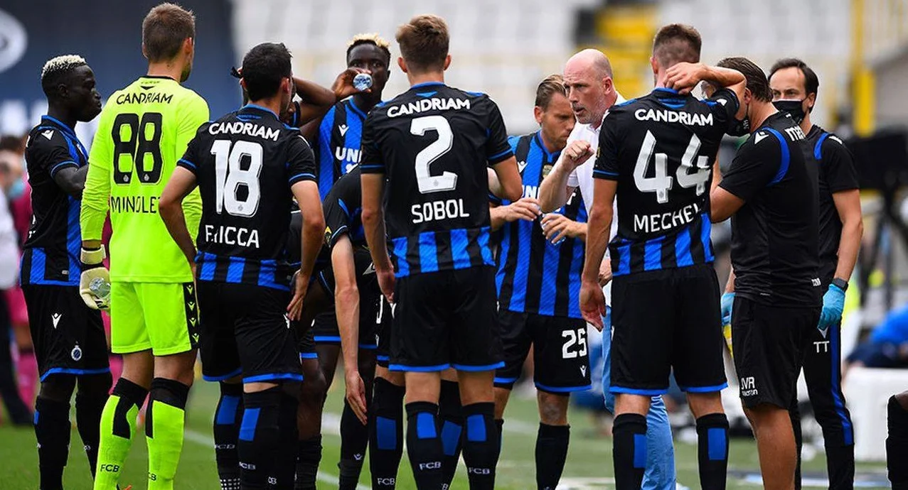 Гравці Брюгге / Сайт клубу