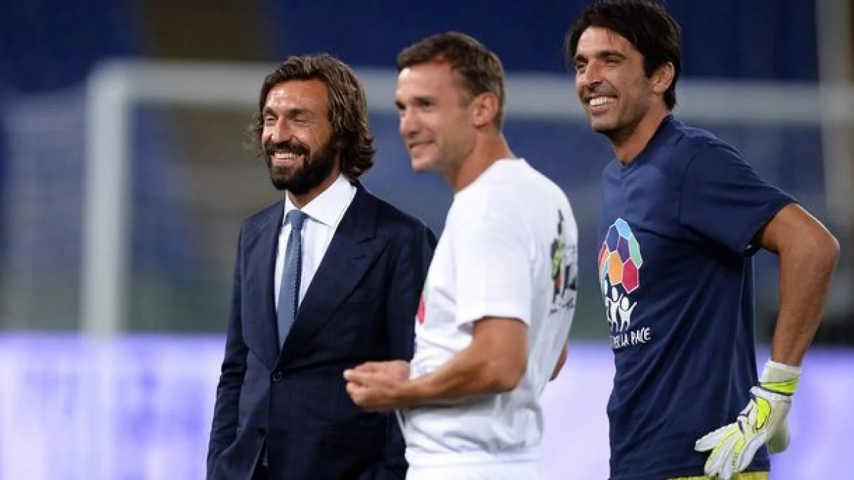 Пірло, Шевченко та Буффон / AFP