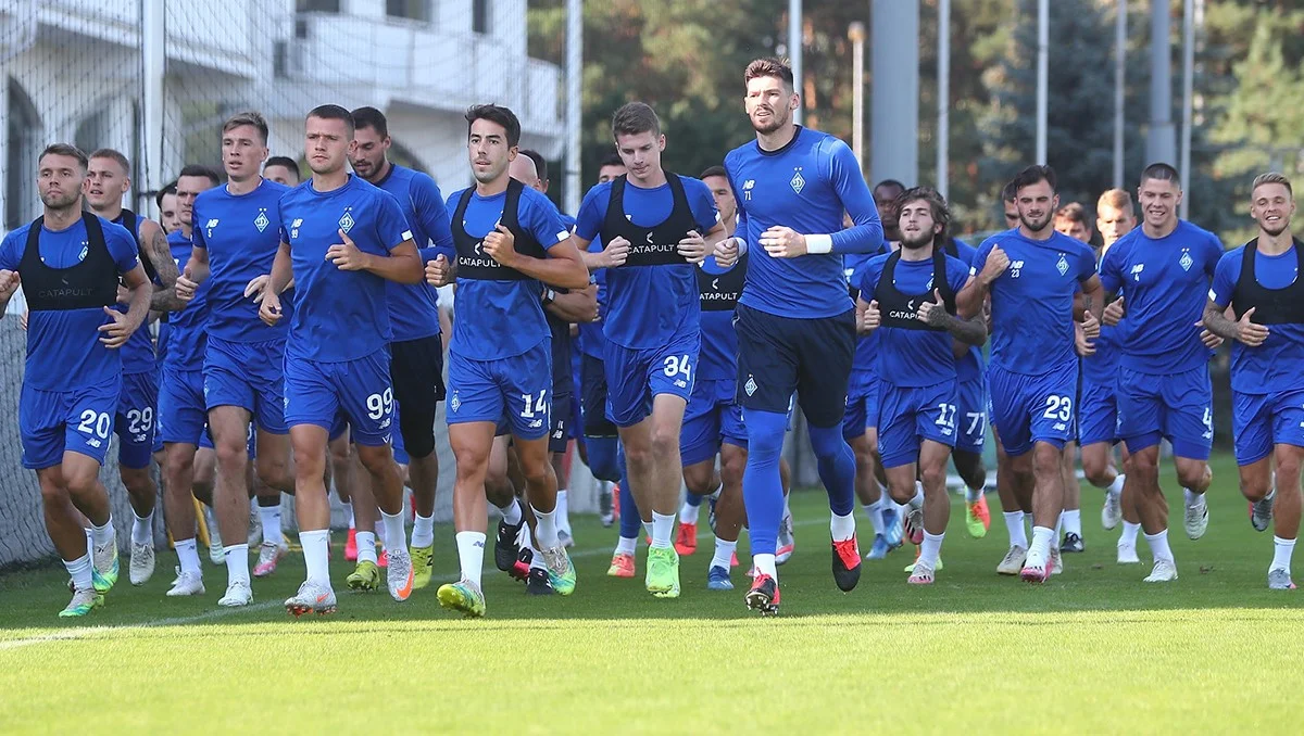 Игроки Динамо Киев / фото ФК Динамо Киев