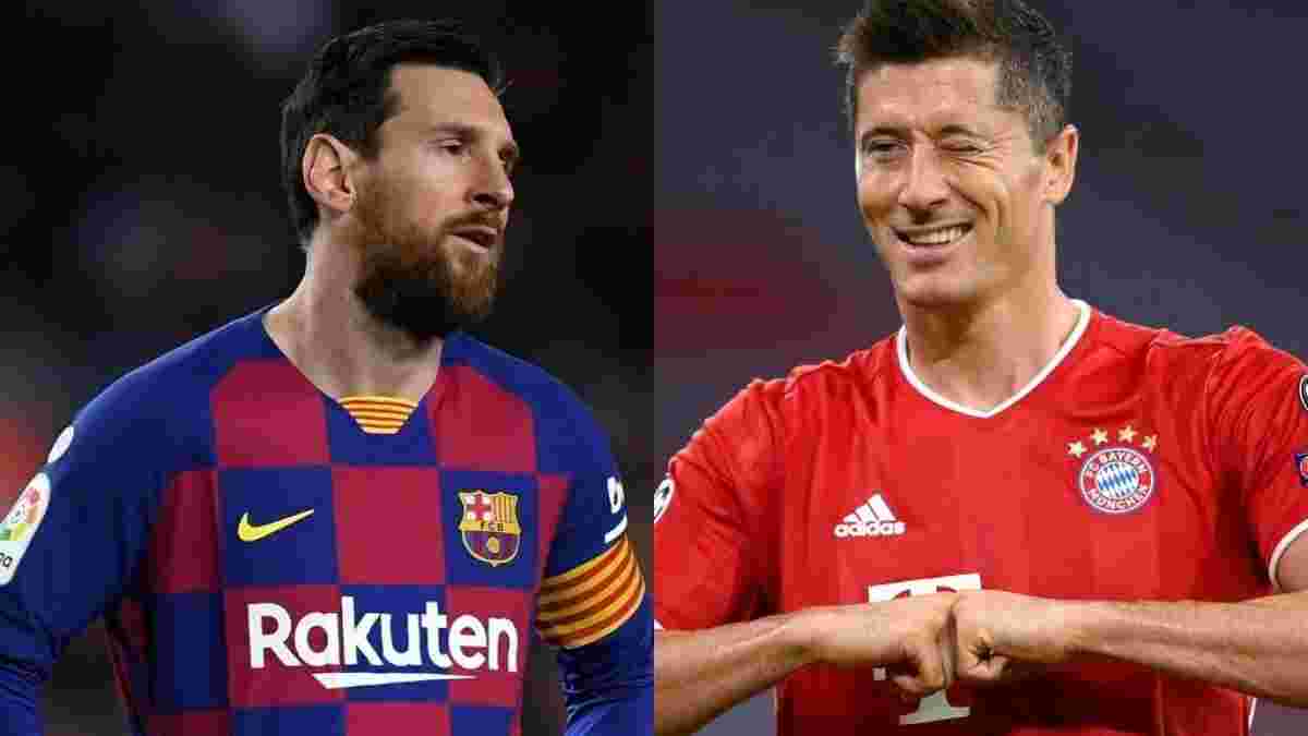 Барселона – Бавария: Ривалдо объяснил важность матча в борьбе Месси и Левандовски за звание лучшего в 2020-м