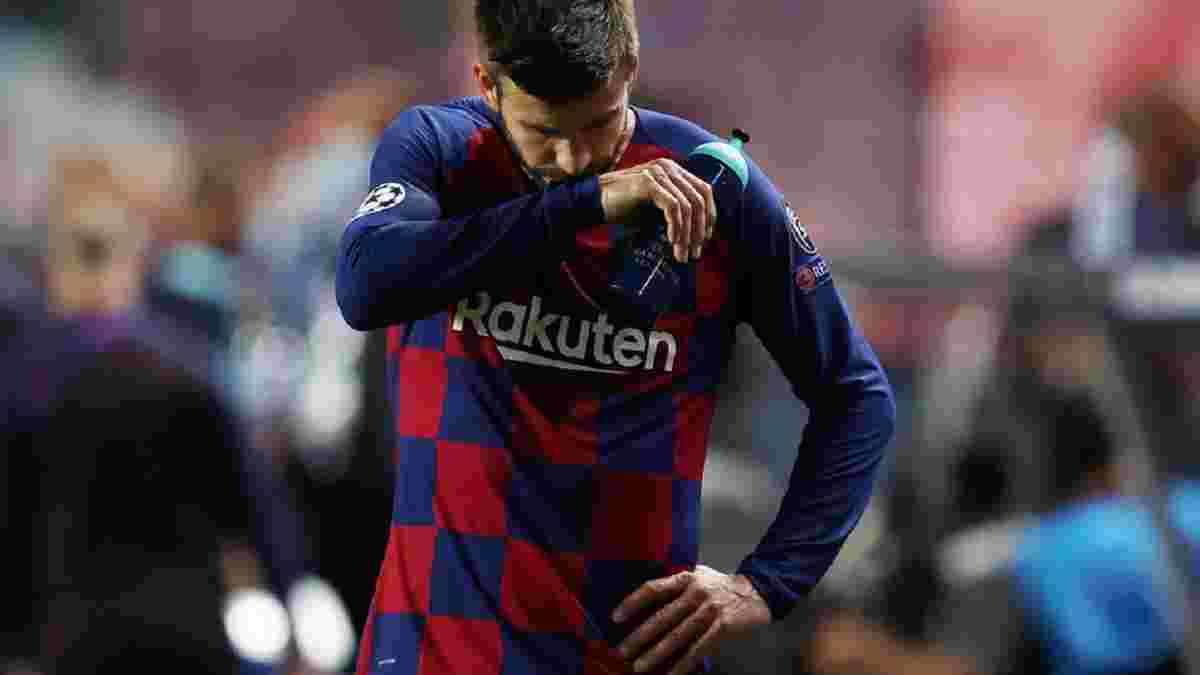 Барселона – Бавария: Пике сумел одним словом описать позорную игру каталонцев