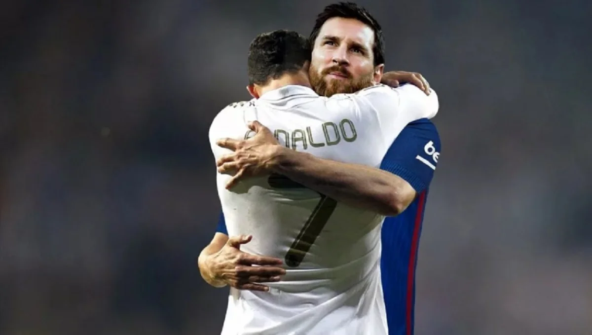 Лионель Месси и Криштиану Роналду / Фотоколлаж из открытых источников