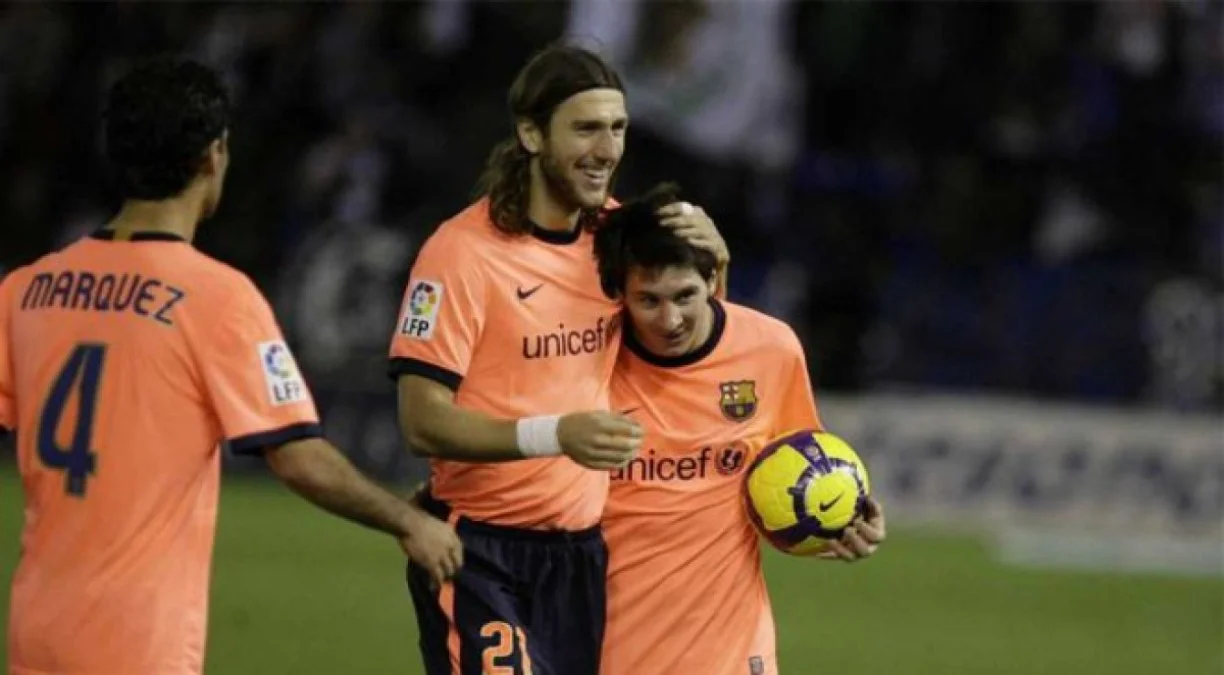 Дмитрий Чигринский и Лионель Месси / фото из открытых источников