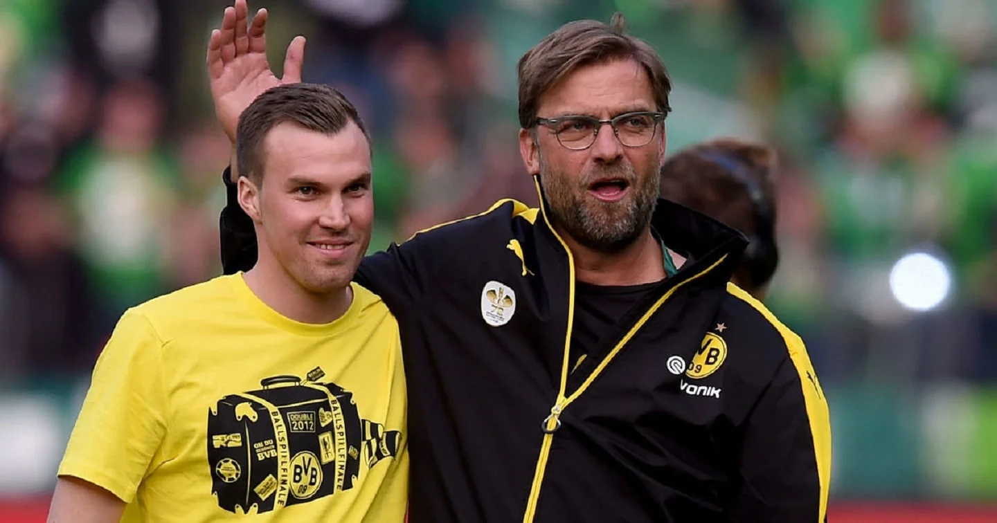Кевін Гросскройц та Юрген Клопп / Фото ФК Борусія Д