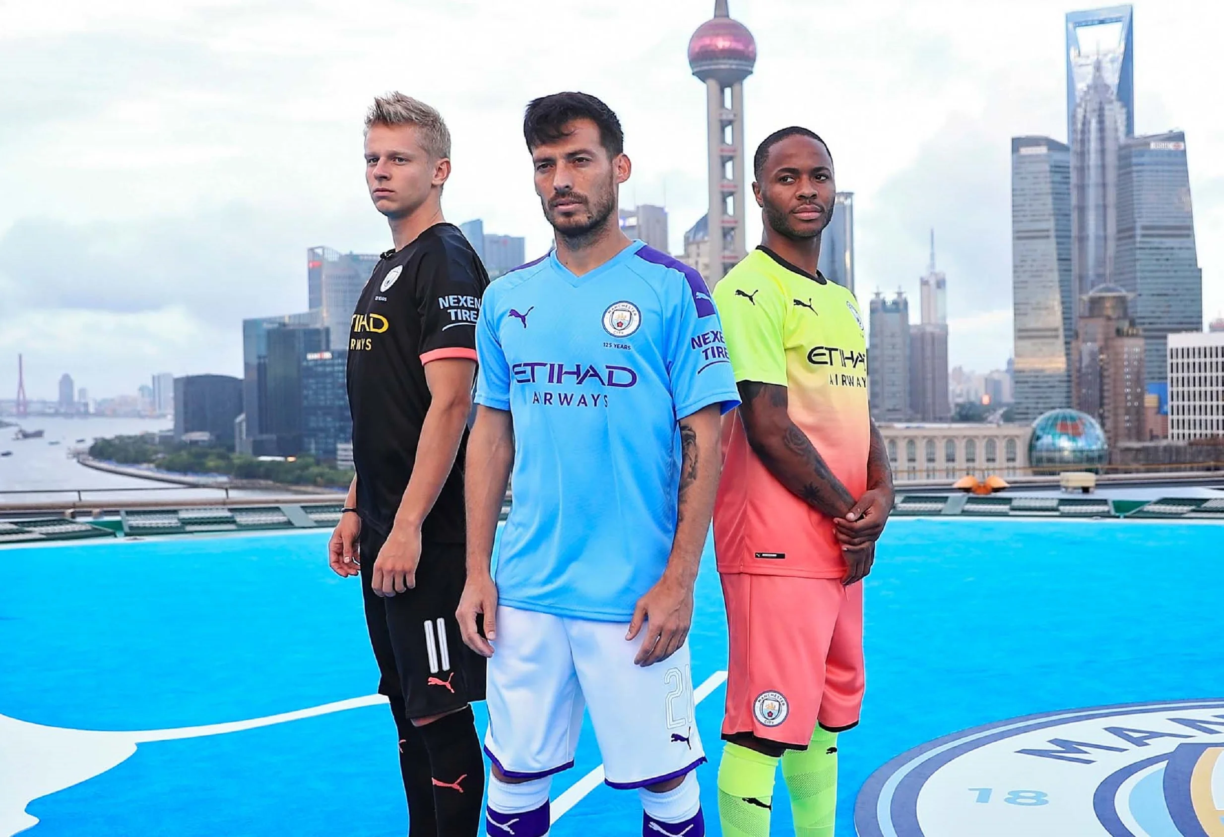 Зінченко, Сілва, Стерлінг / Фото ФК Манчестер Сіті