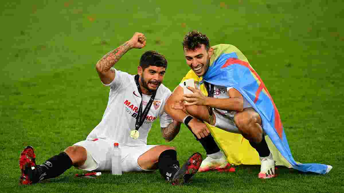 Севилья – Интер: Банега тепло попрощался с командой после финала Лиги Европы