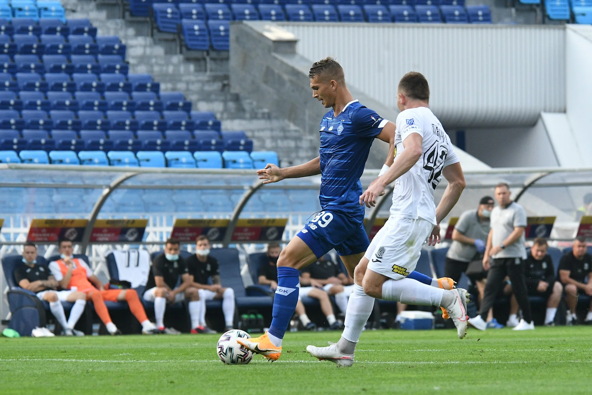 Супряга больше всего бил в первом туре / ФК Динамо