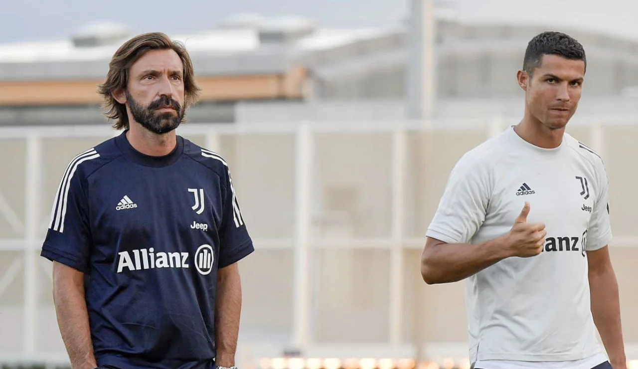 Андреа Пірло та Кріштіану Роналду / ФК Ювентус