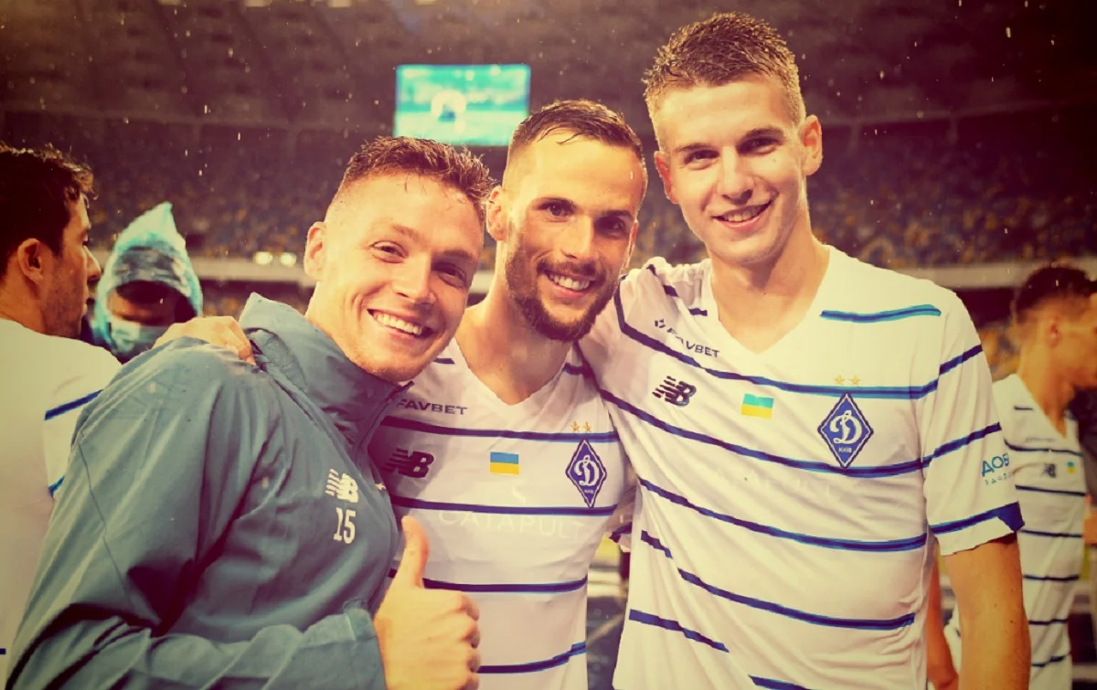 Циганков, Кендзьора, Сирота / Фото ФК Динамо