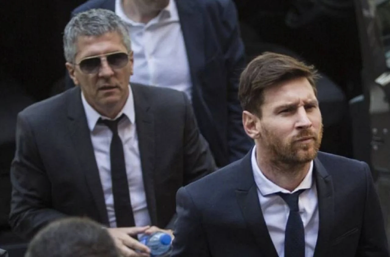 Месси со своим отцом, Хорхе / Tert