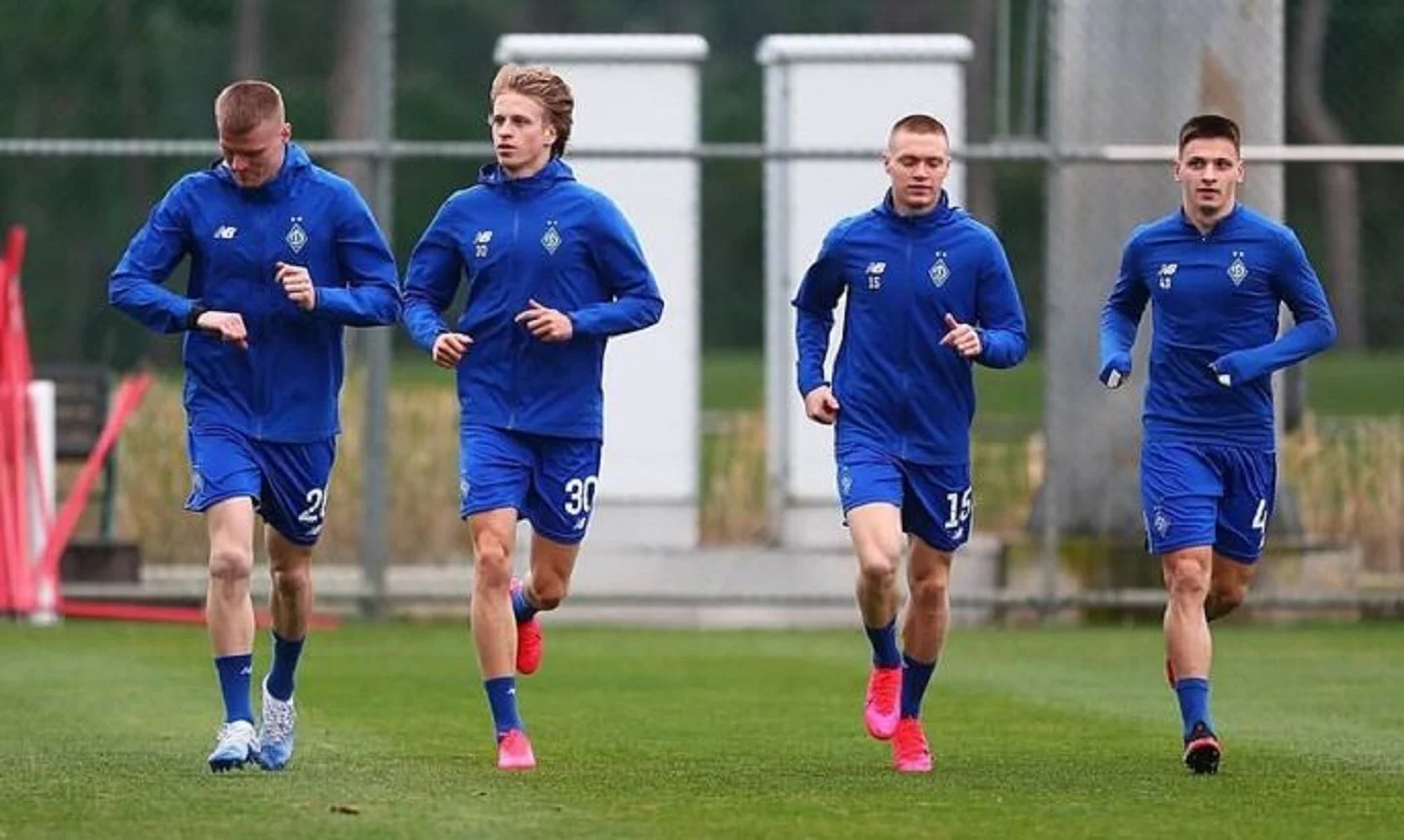 Бурда, Шабанов, Циганков, Русин / Фото ФК Динамо