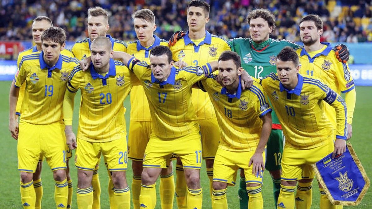Федецький та Ракицький у складі збірної України / EPA