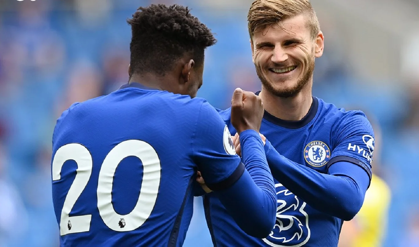 Тимо Вернер (справа) / Фото ФК Челси