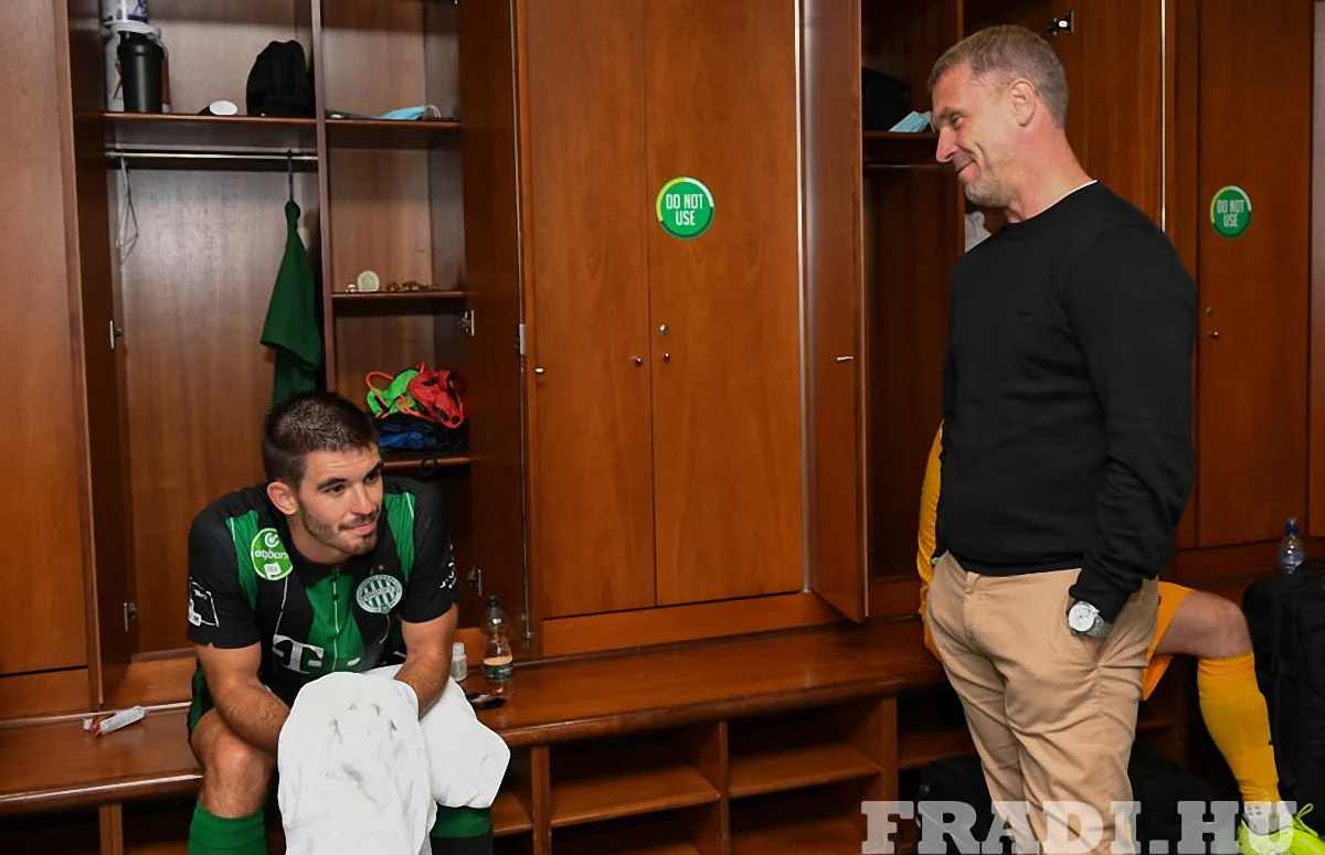 Ребров і Харатін шокують в ЛЧ навіть своїх фанатів / фото Ференцварош