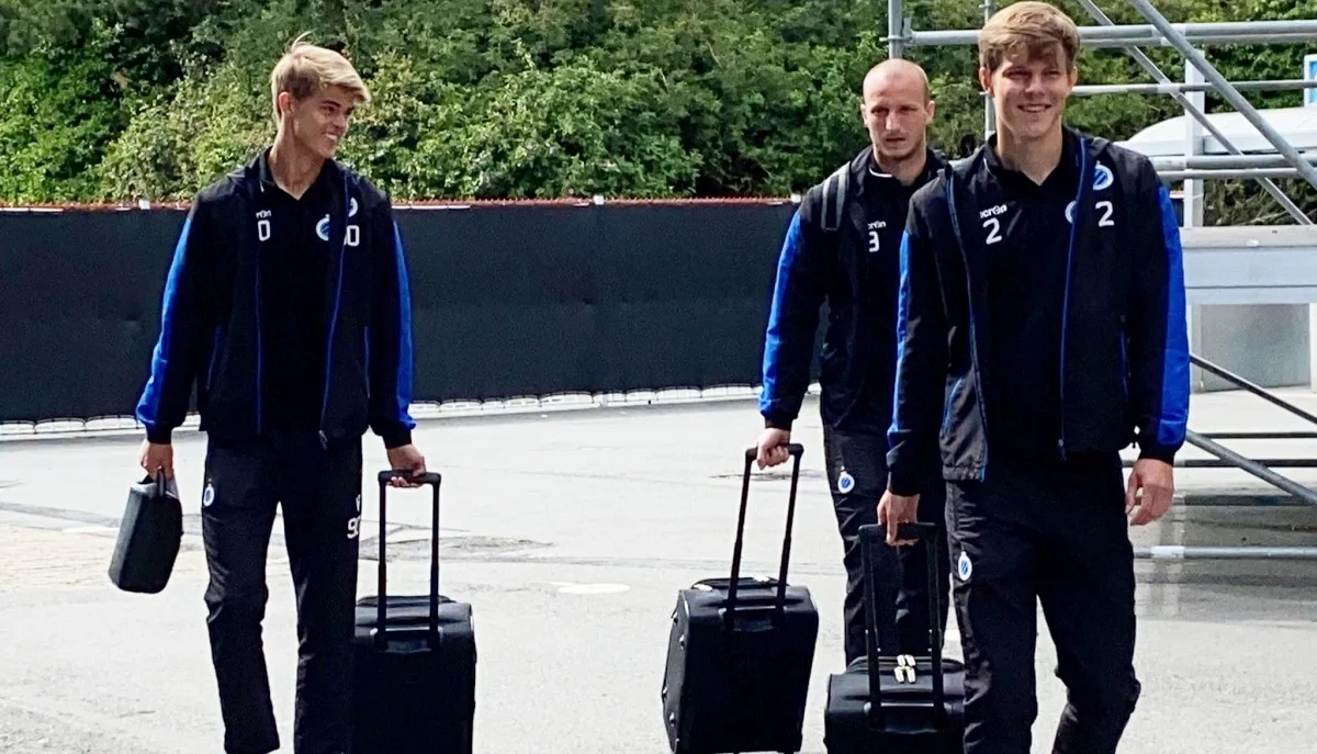 Едуард Соболь (праворуч) / Твіттер ФК Брюгге