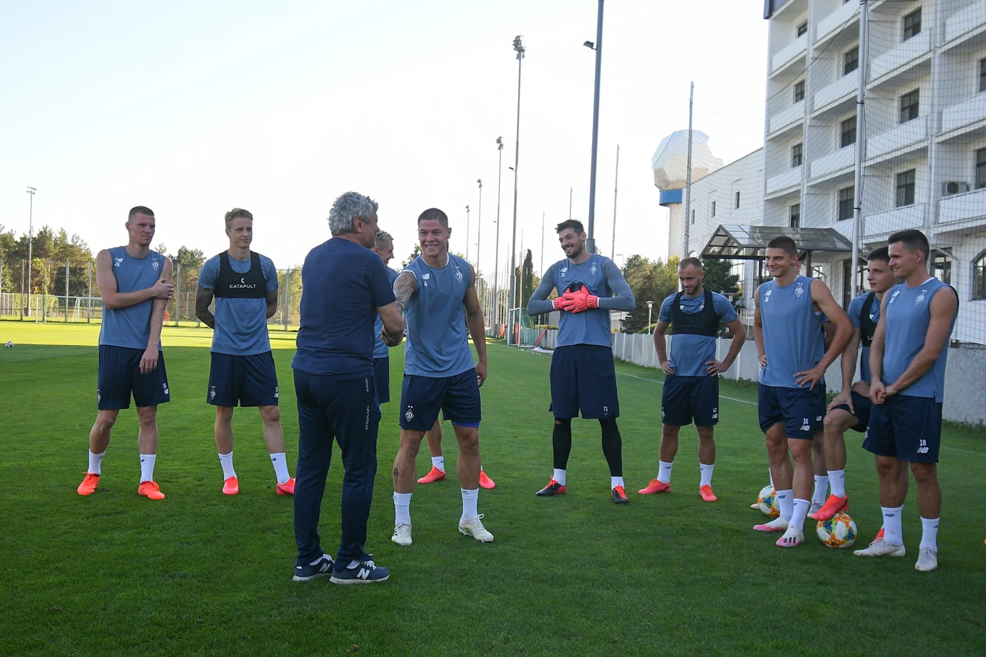 Гравці Динамо на тренуванні / фото ФК Динамо Київ