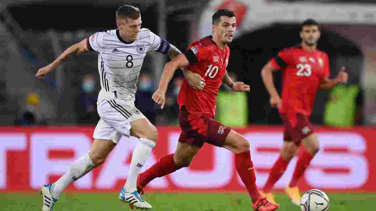 Швейцария – Германия – 1:1 – видео голов и обзор матча