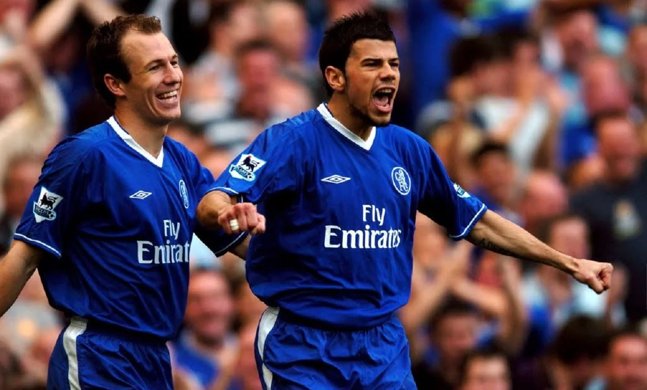 Арьен Роббен и Матея Кежман / Фото ФК Челси