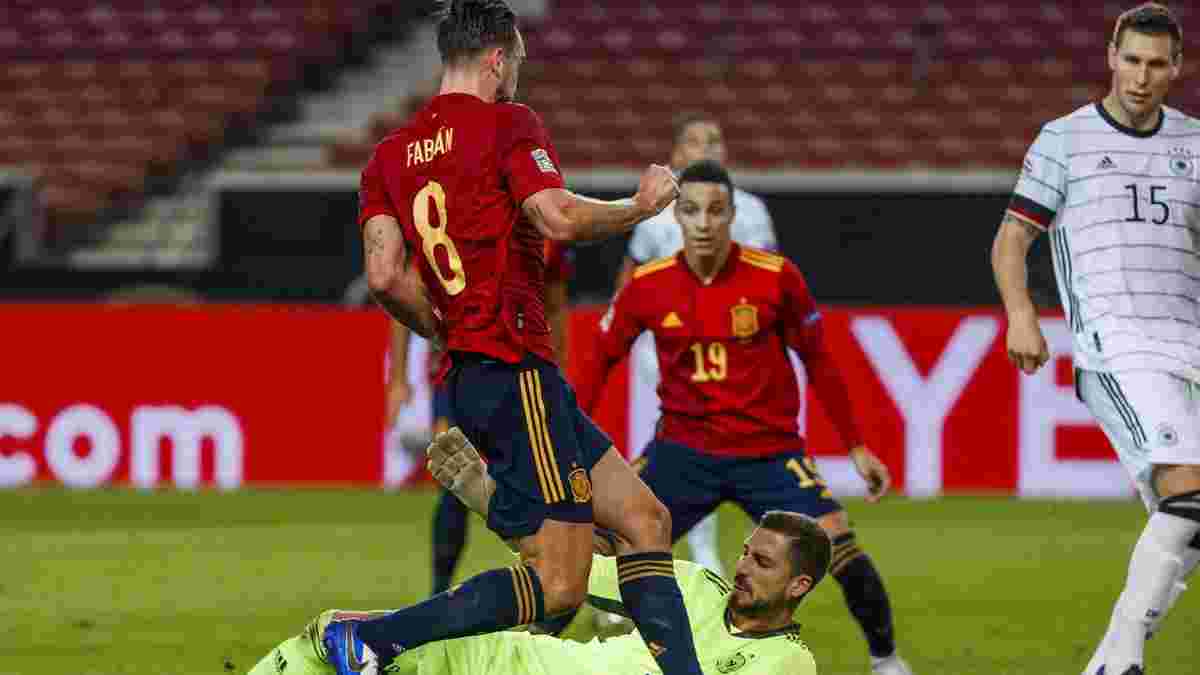 Іспанія продовжила вражаючу результативну серію перед поєдинком проти України в Лізі націй