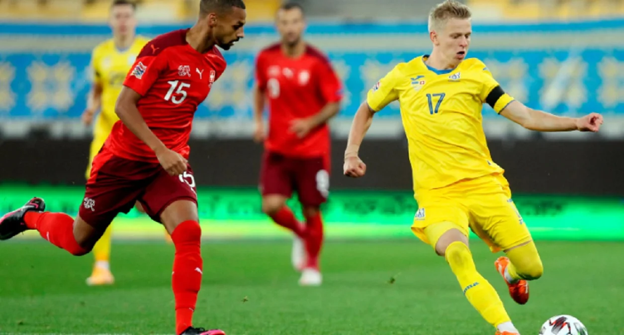 Украина – Швейцария – 2:1 / УАФ