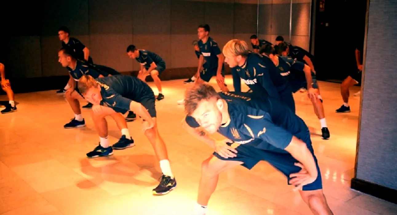 Україна у незручній позі / Фото УАФ