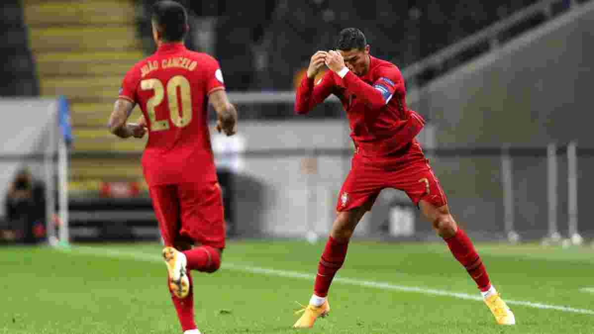 Шедевральний дубль Роналду у відеоогляді матчу Швеція – Португалія – 0:2